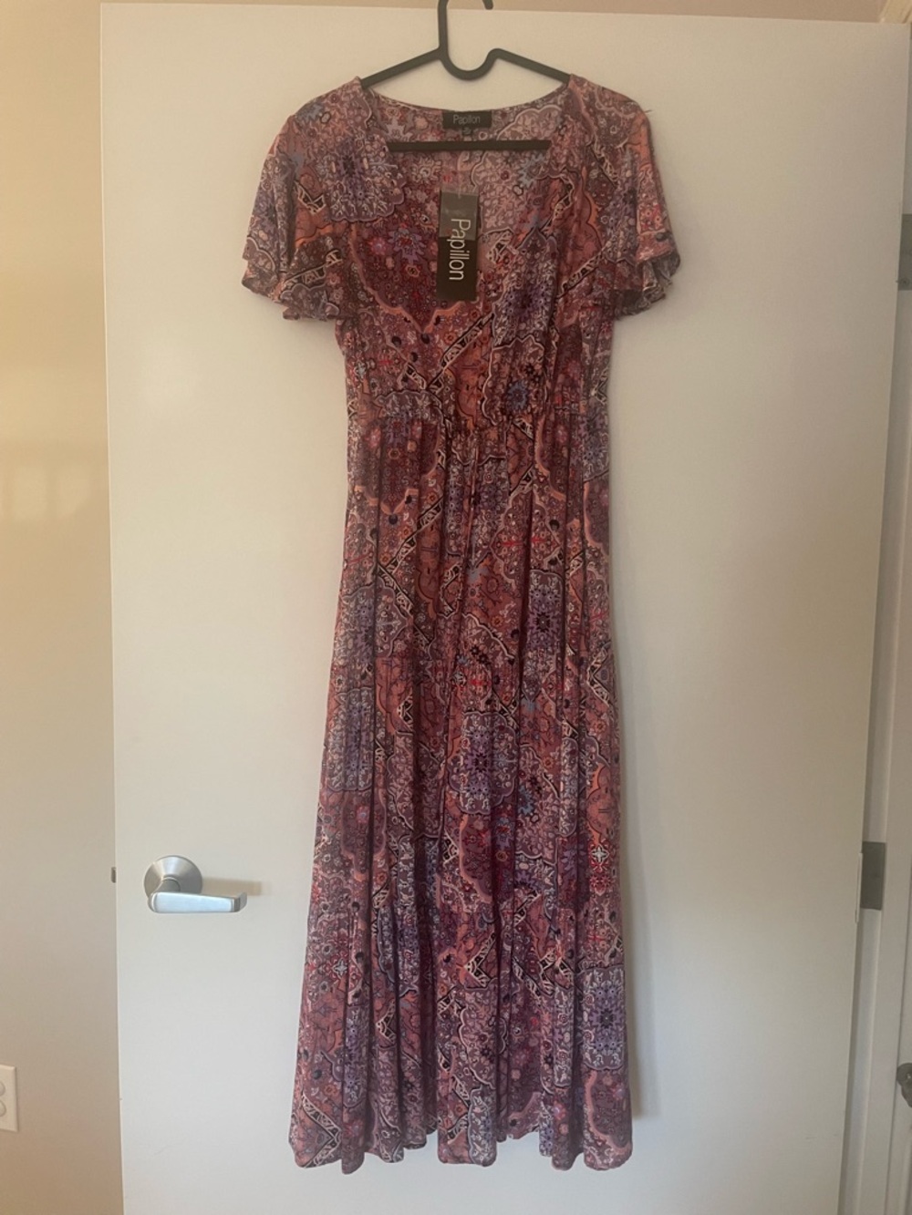 Papillon Maxi Dress Size XS NWT